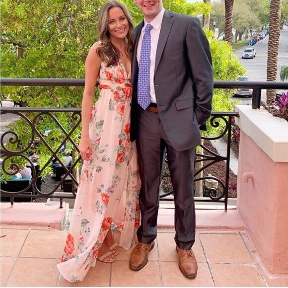 Lulus Garden Meandering Blush Floral Print
Maxi Dress - Picture 4 of 15